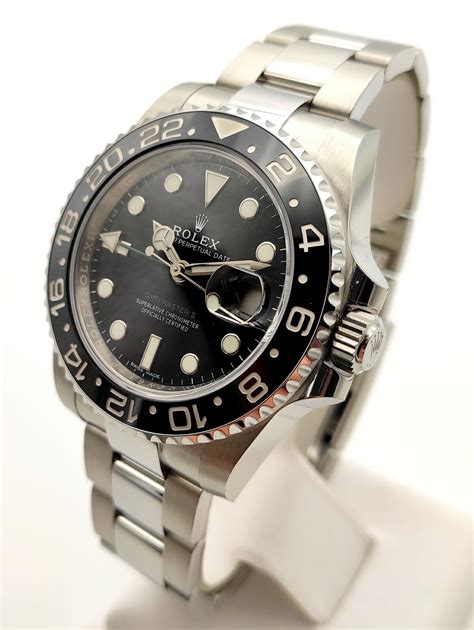 rolex gmt master ii ceramic in stainless steel|rolex gmt master ii versions.